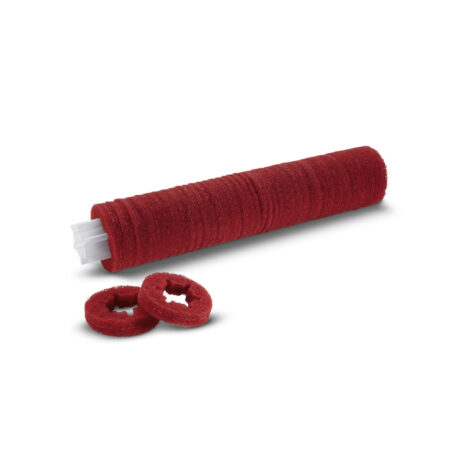 Kärcher Roller Pad on Sleeve, Medium, Red, 350 mm