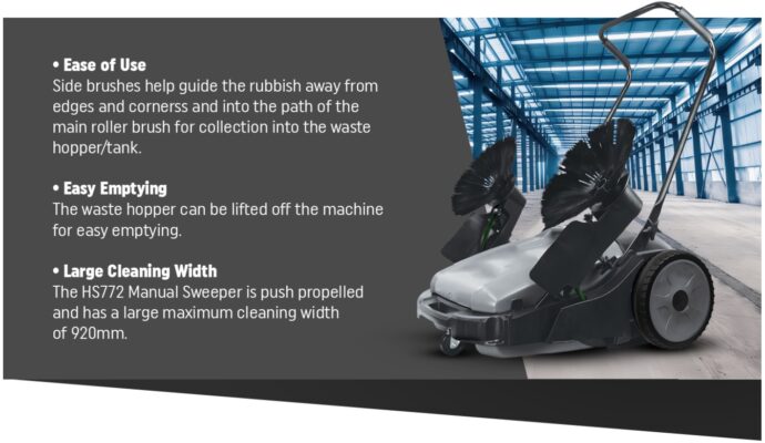 Numatic sweeper info