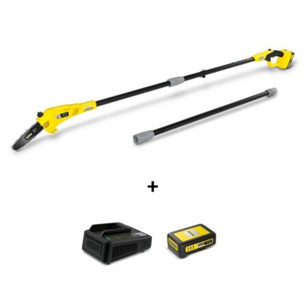 Karcher Pole Saw PSW 18/20 & Battery 2.5 Ah & Fast Charger