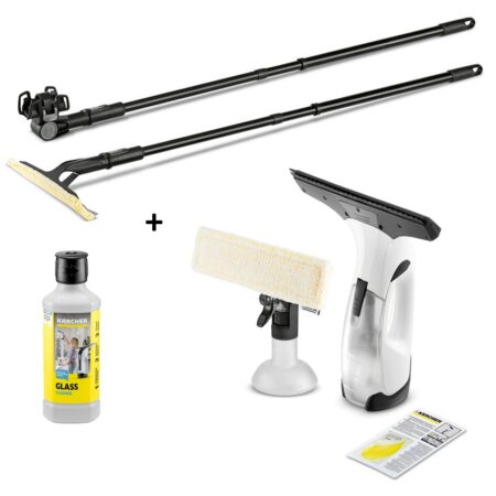 Karcher WV 2 & 500 ml Glass cleaner & Extension