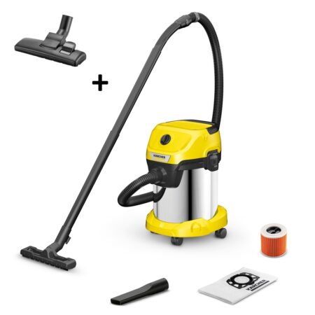 Karcher WD 3 S Wet and Dry Vacuum & Floor Nozzle