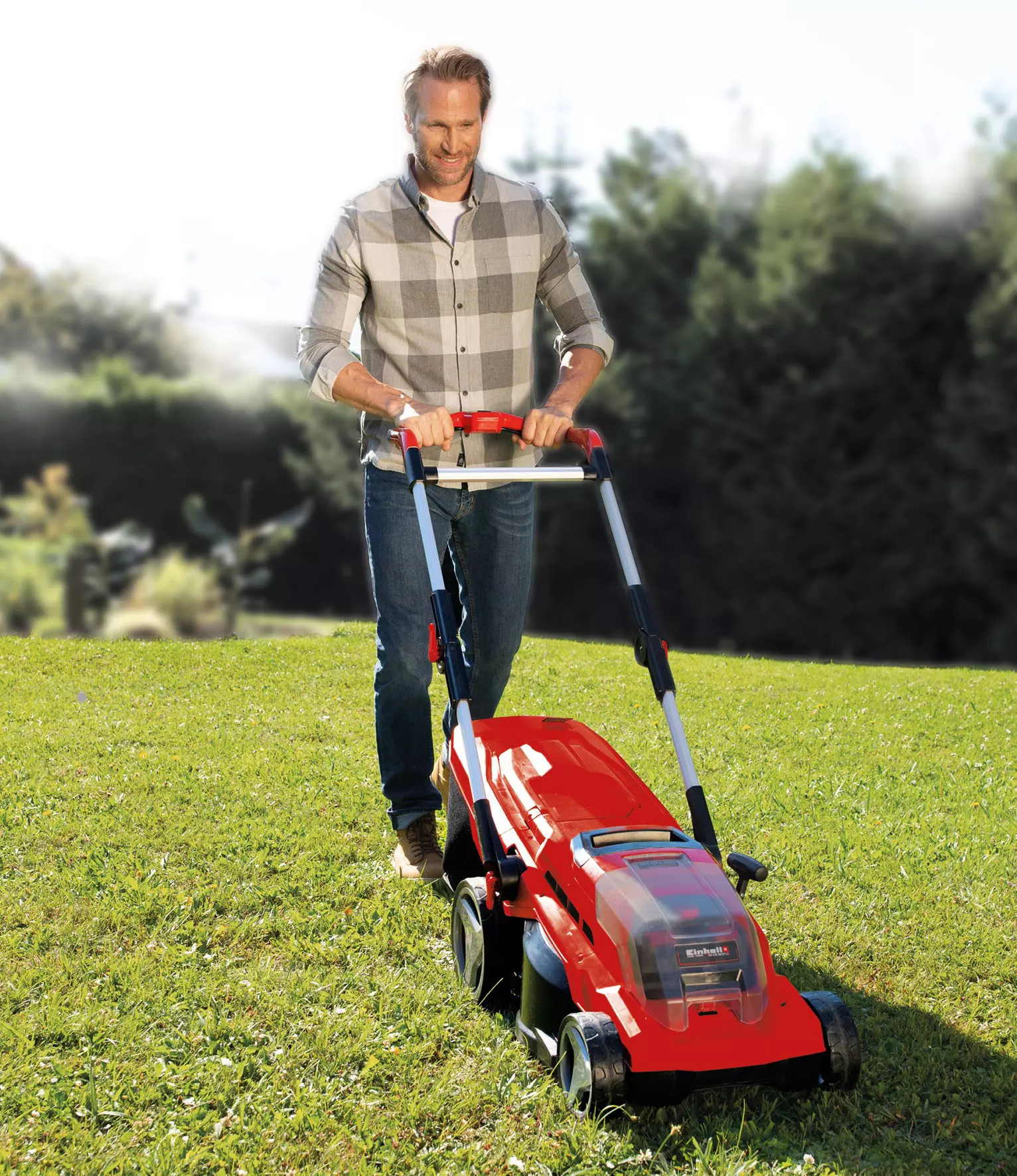 Einhell GE-CM 3637 Li-Solo Lawn Mower app 01 Einhell GE-CM 3637 Li-Solo Lawn Mower app 01