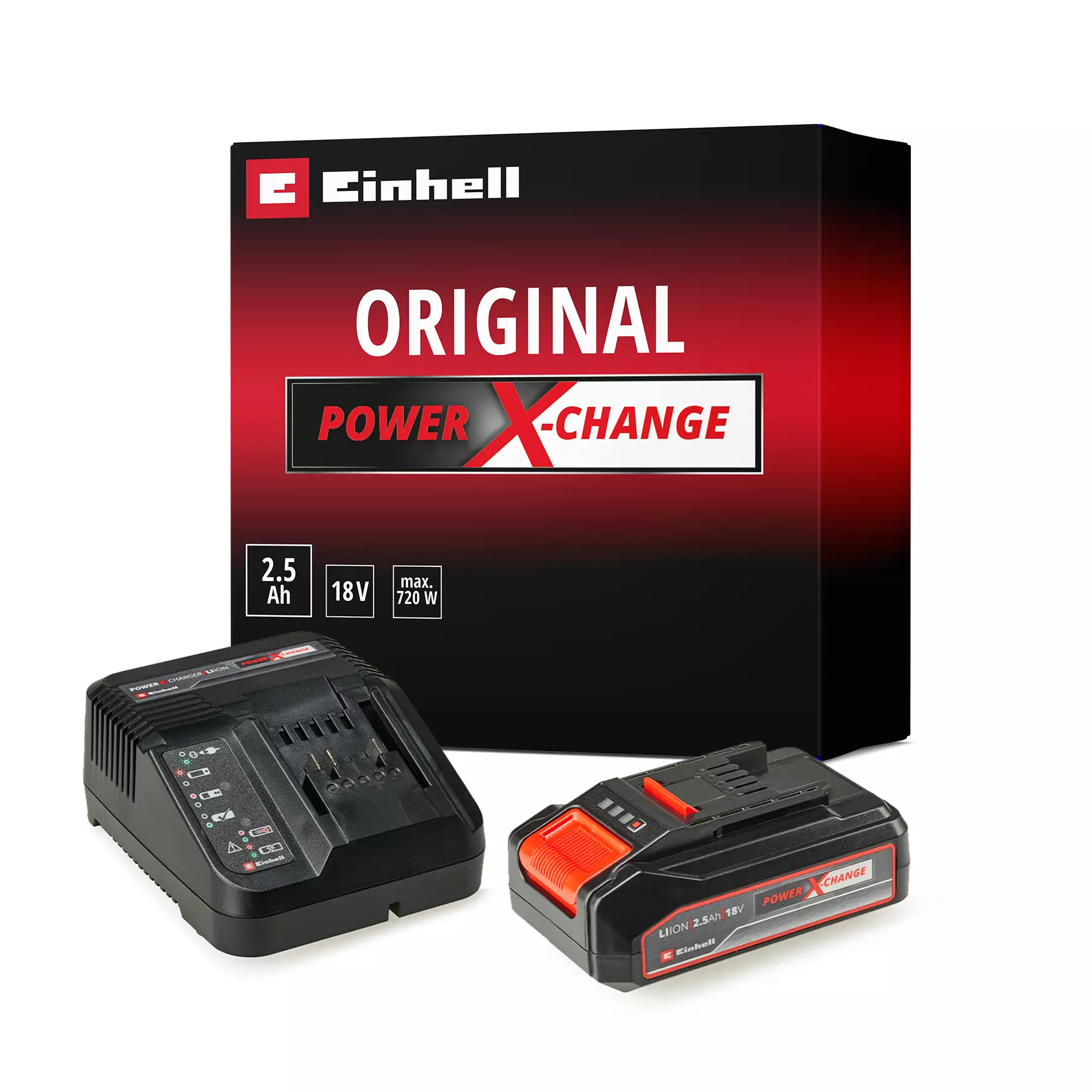 Einhell 18V 2.5Ah PXC Starter Kit Einhell 18V 2.5Ah PXC Starter Kit