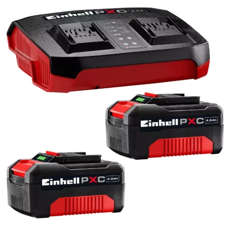 2x 4,0 Ah & Twincharger Kit 1