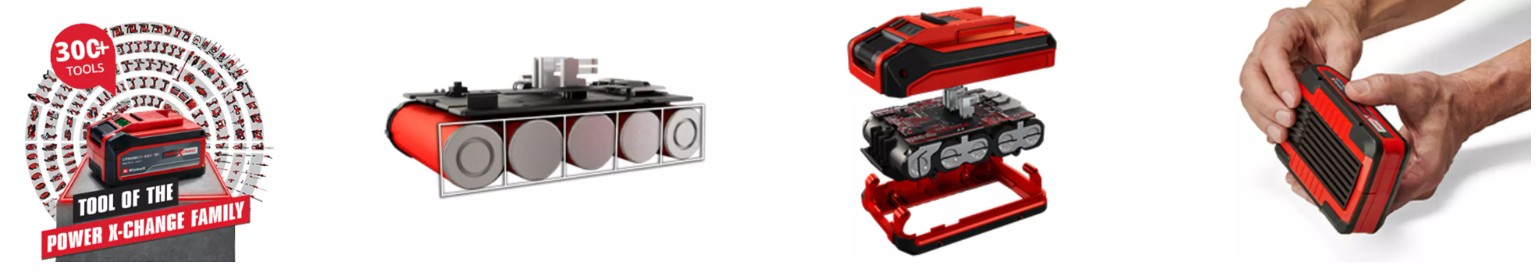 Einhell 18V 2.5Ah PXC Starter Kit detail