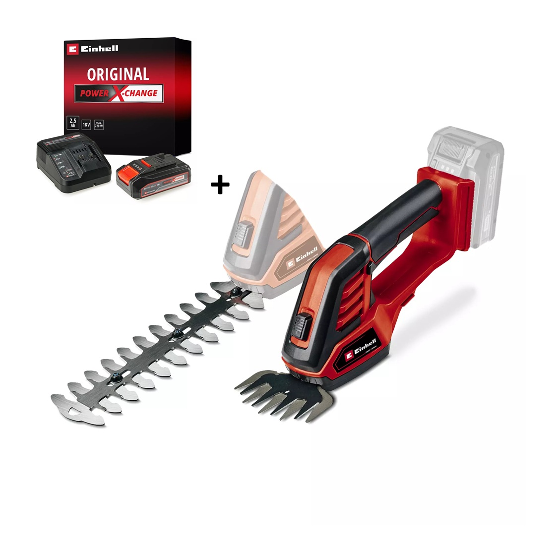 Einhell GE-CG 18/100 Li & 2.5 Ah & Charger Einhell GE-CG 18/100 Li & 2.5 Ah & Charger