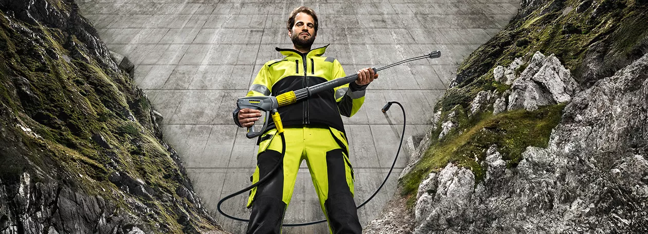 High pressure cleaner application
