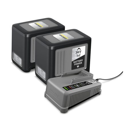 Karcher 36 V / 6 Ah x 2 & Professional Charger Kit