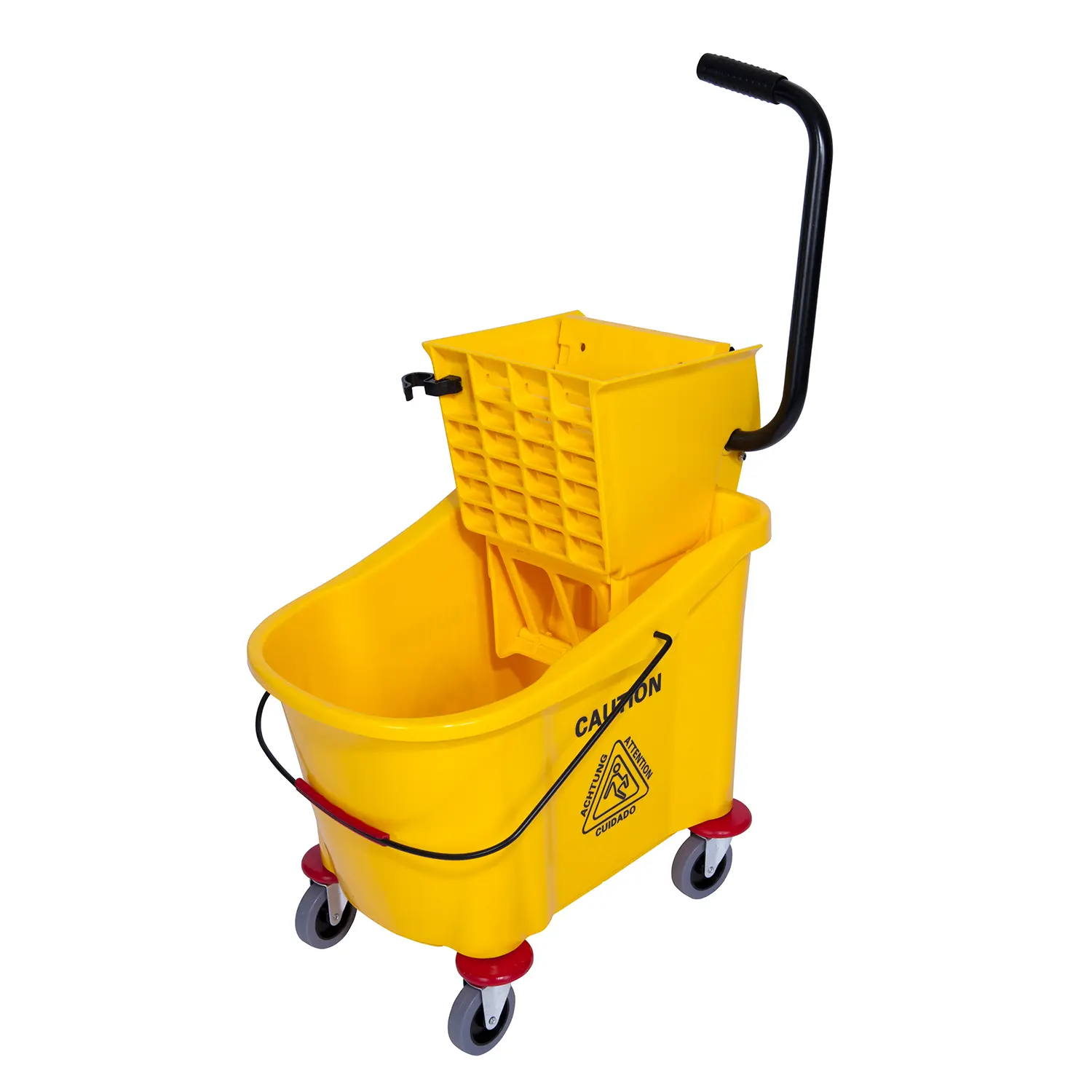 36 Lt Single Bucket With Wringer - Yellow 36 Lt Single Bucket With Wringer - Yellow